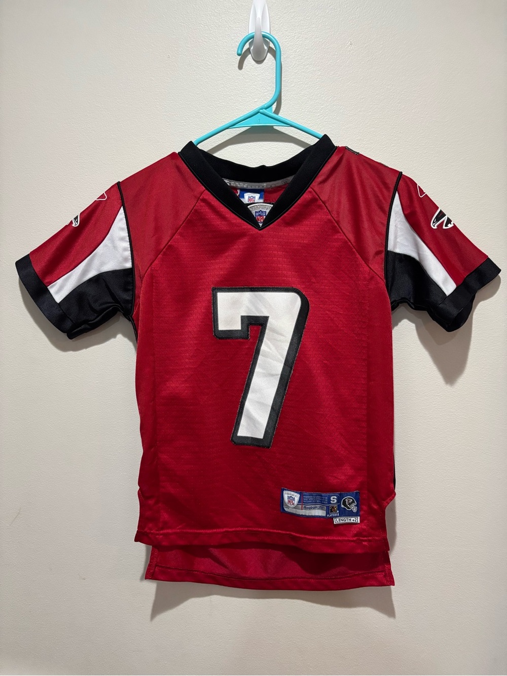 NFL Reebok Atlanta Falcons Michael Vick 7 Football Jersey Youth Small
